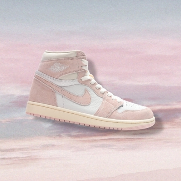 Nike Shoes - Nike Women’s High-Top Sneakers in Light Pink & White